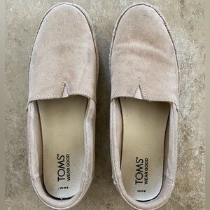 Toms Tan Espadrilles Slip-On Comfort